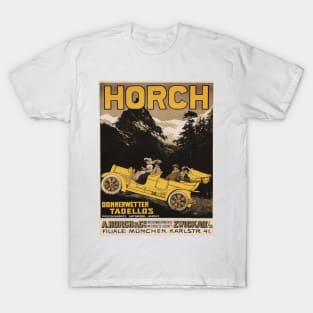 HORCH Automobiles Advertisement Germany Vintage Car T-Shirt